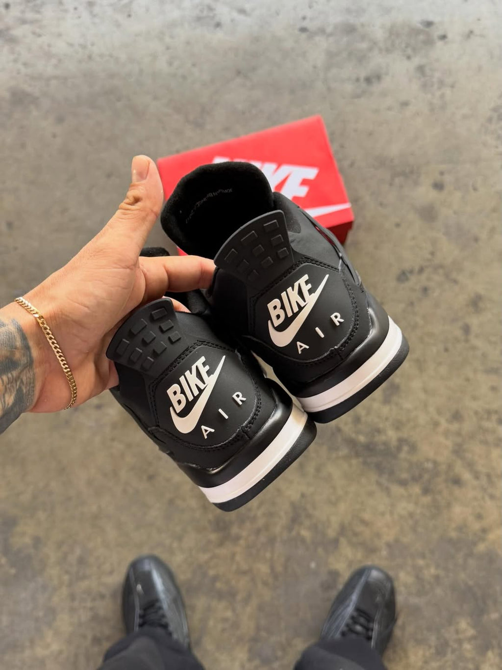 Jordan Retro 4 Nygel Black