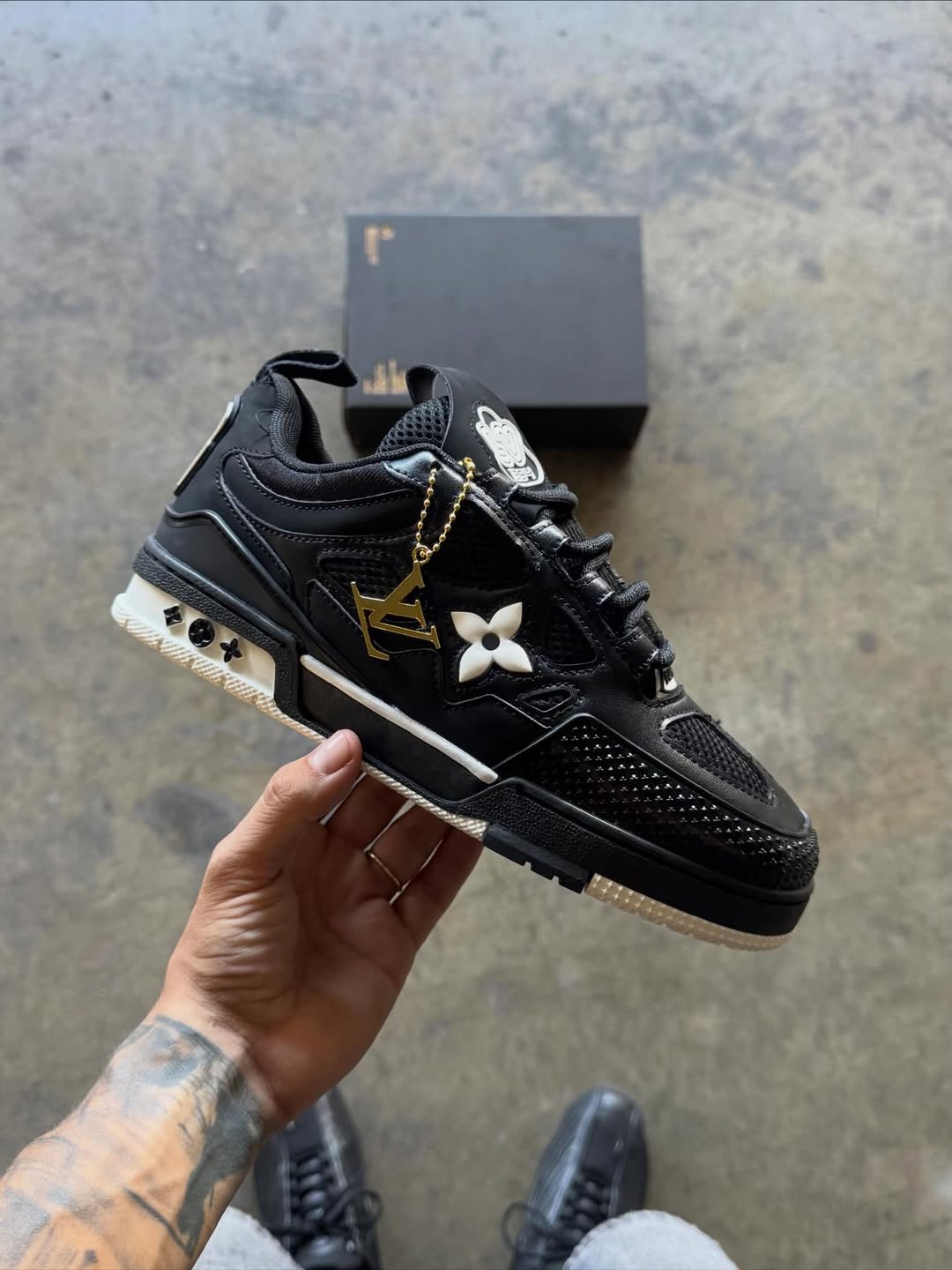 Louis Vuitton Skate Black