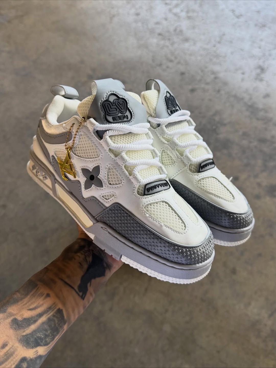 Louis Vuitton Skate Grey